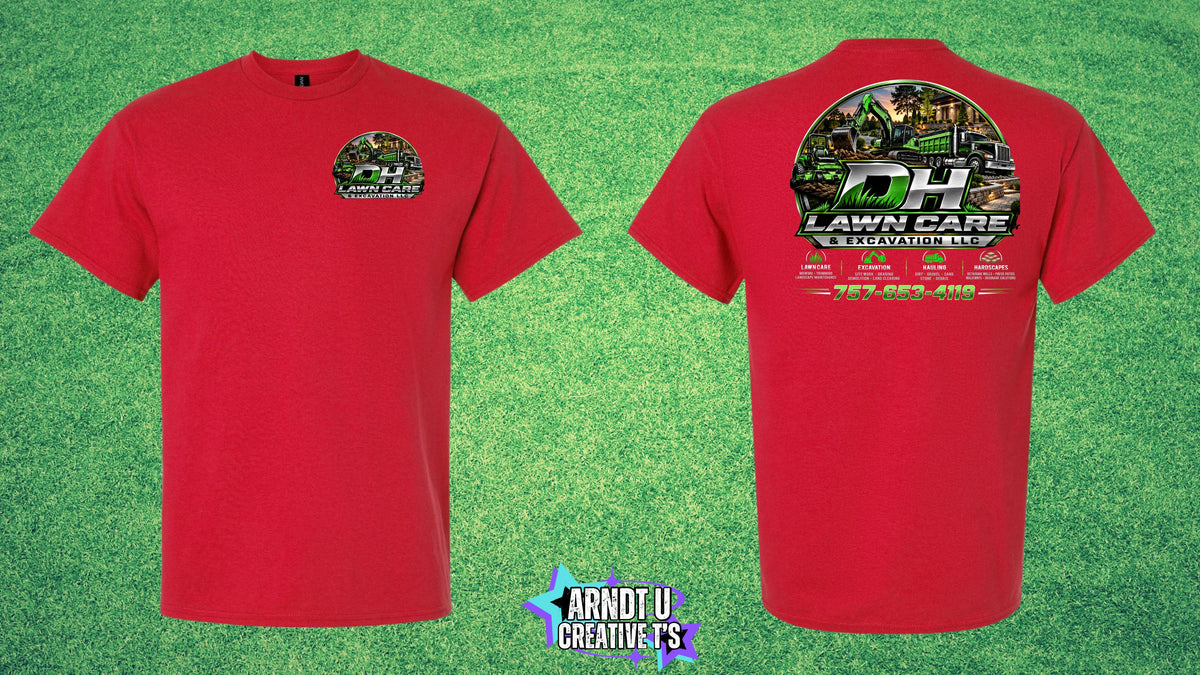 DH Lawn Care & Excavation LLC Short Sleeve
