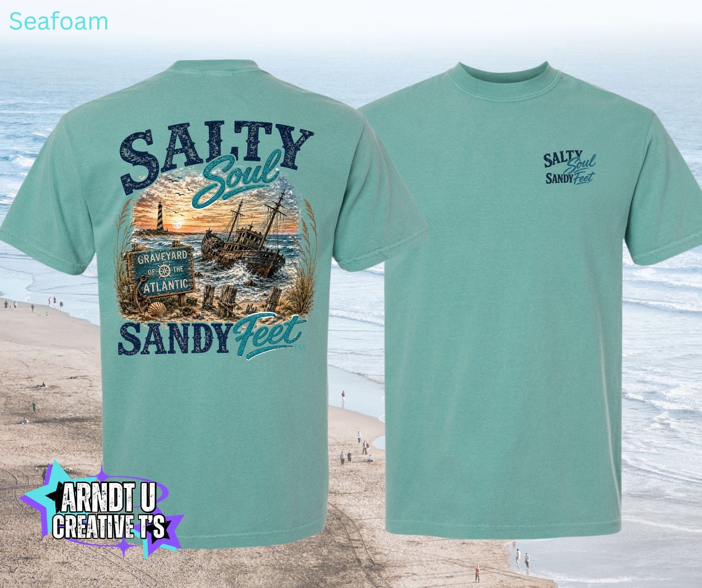 Salty Soul Sandy Feet Atlantic Graveyard