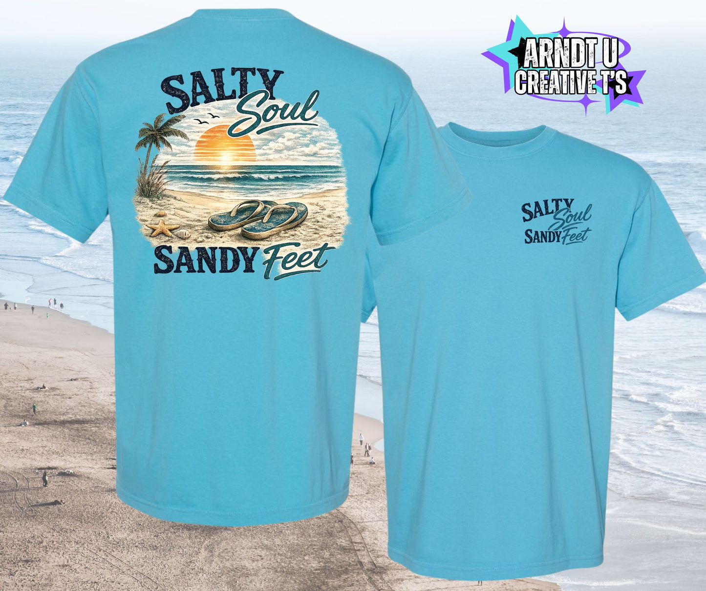Salty Soul Sandy Feet Flip Flops