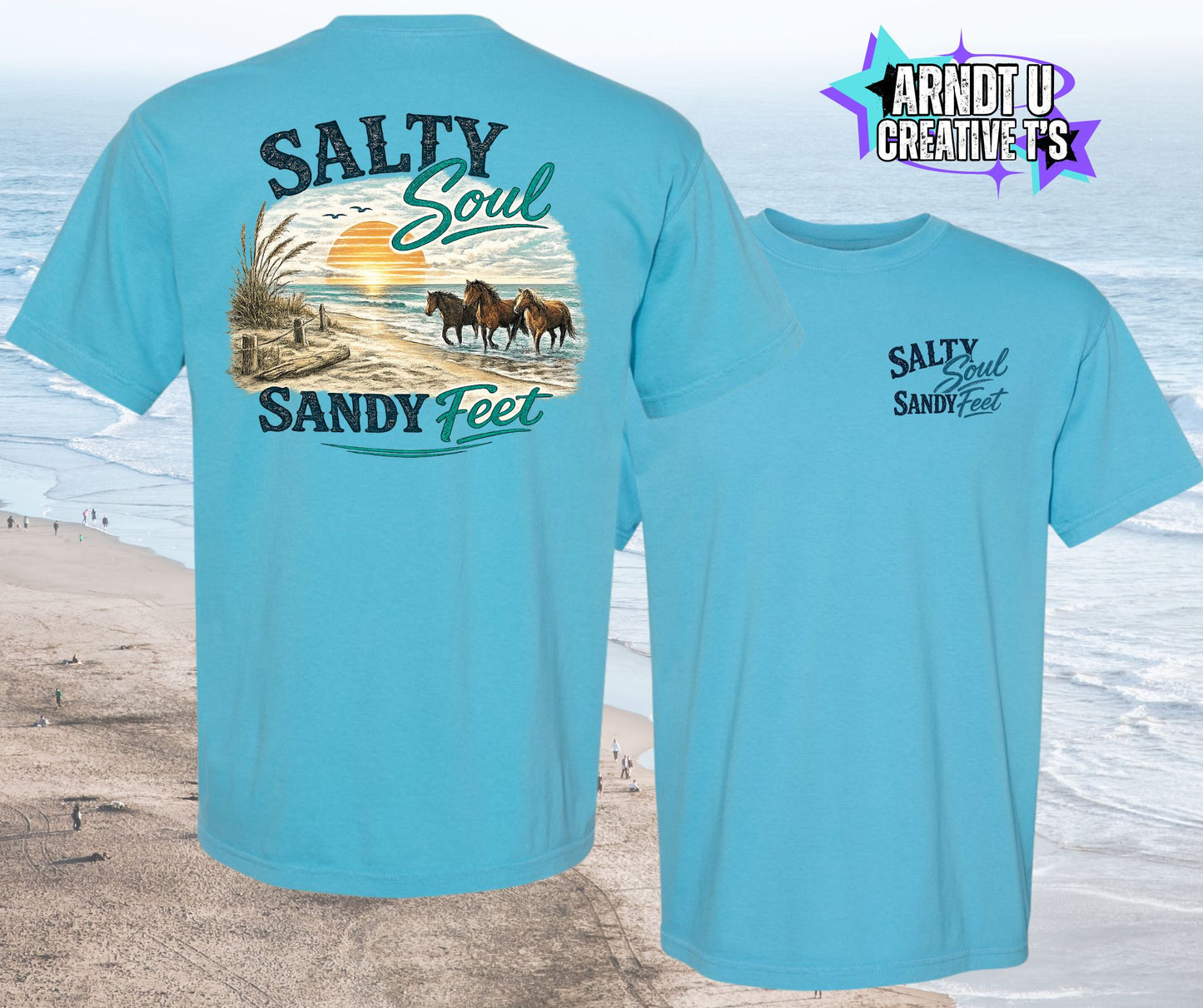 Salty Soul Sandy Feet Corolla Horses
