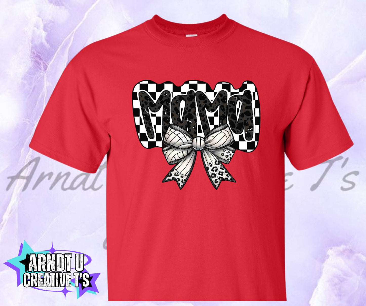 Volleyball Bow Mama
