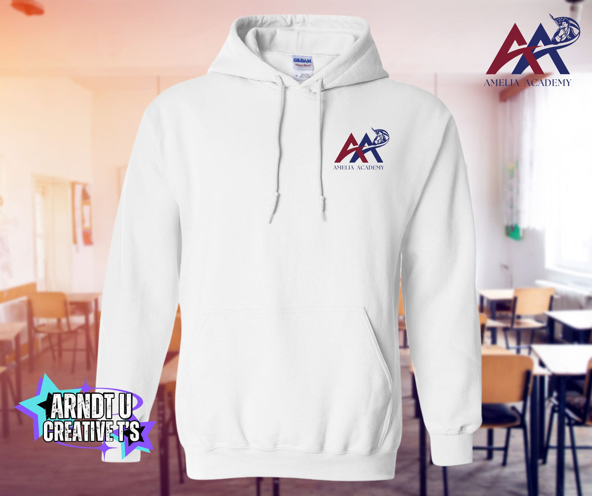 Amelia Academy Left Chest Logo