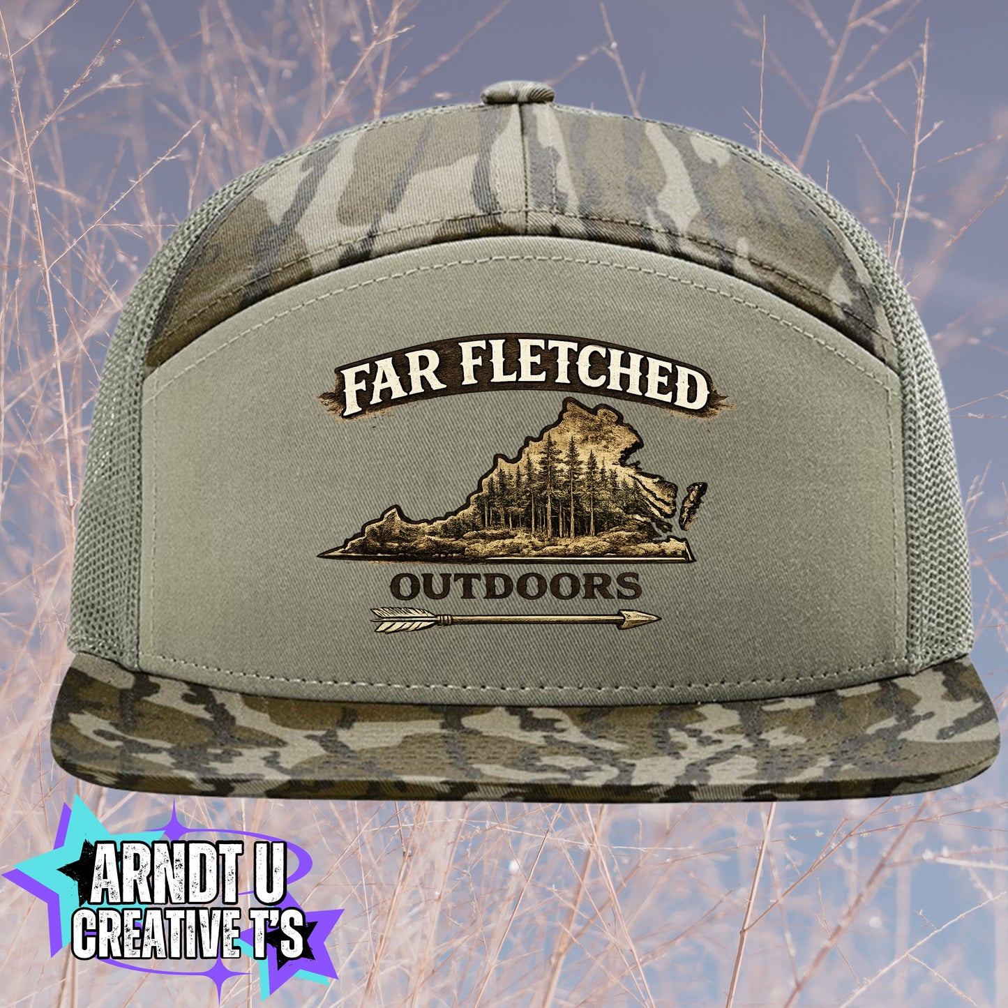 Far Fetched Outdoors Hats New Logo - Printed
