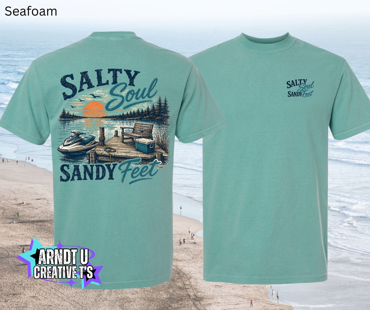 Salty Soul Sandy Feet Jet Ski Docked