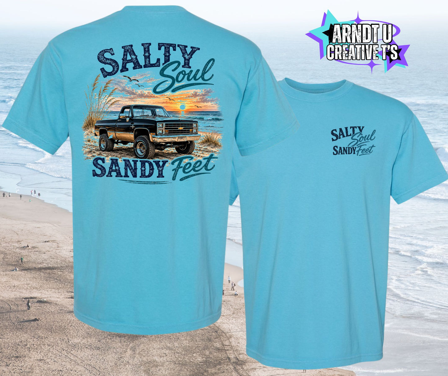 Salty Soul Sandy Feet Chevy Square Body
