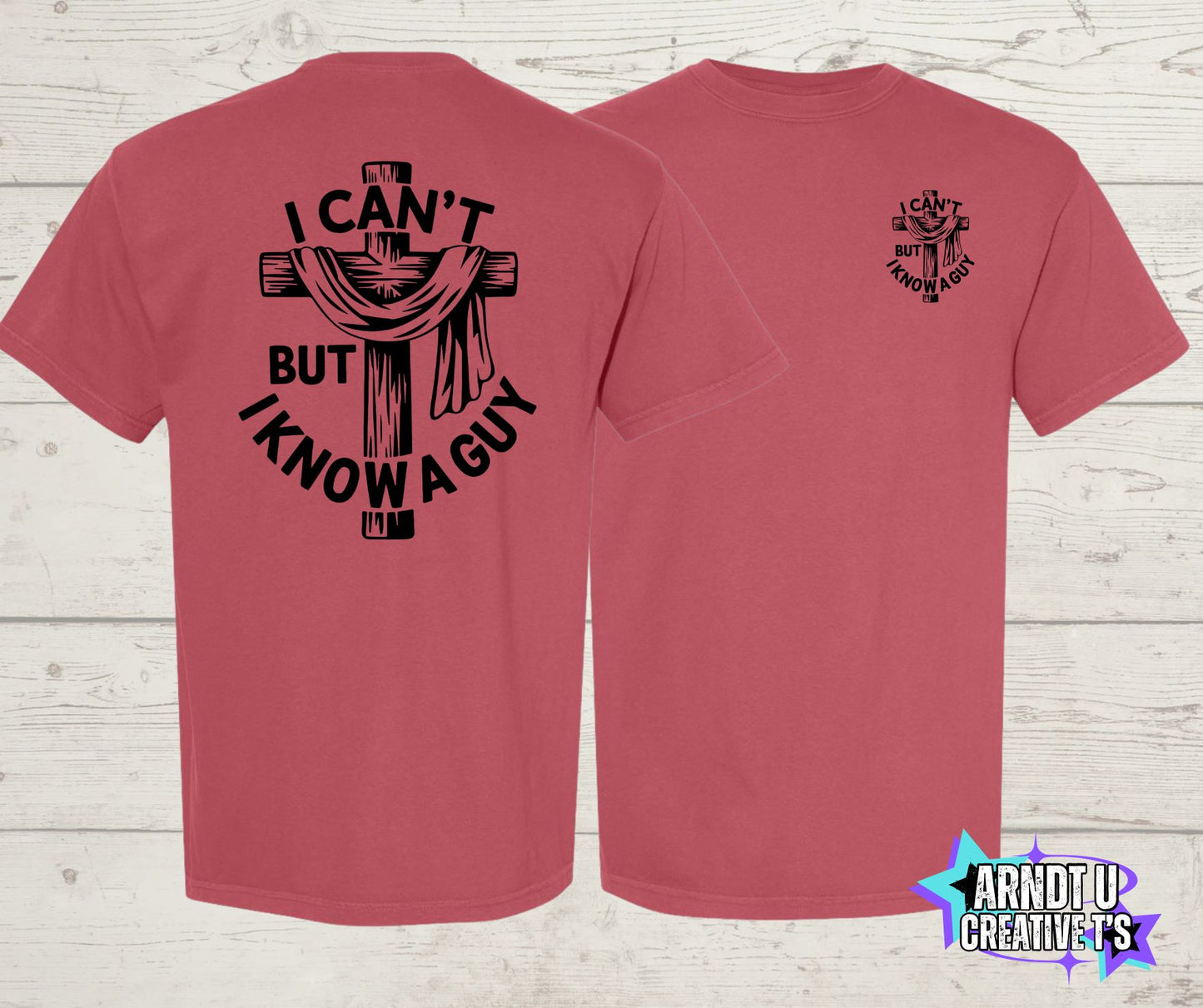 I Can't but I Know a Guy (Cross W/Sheet)
