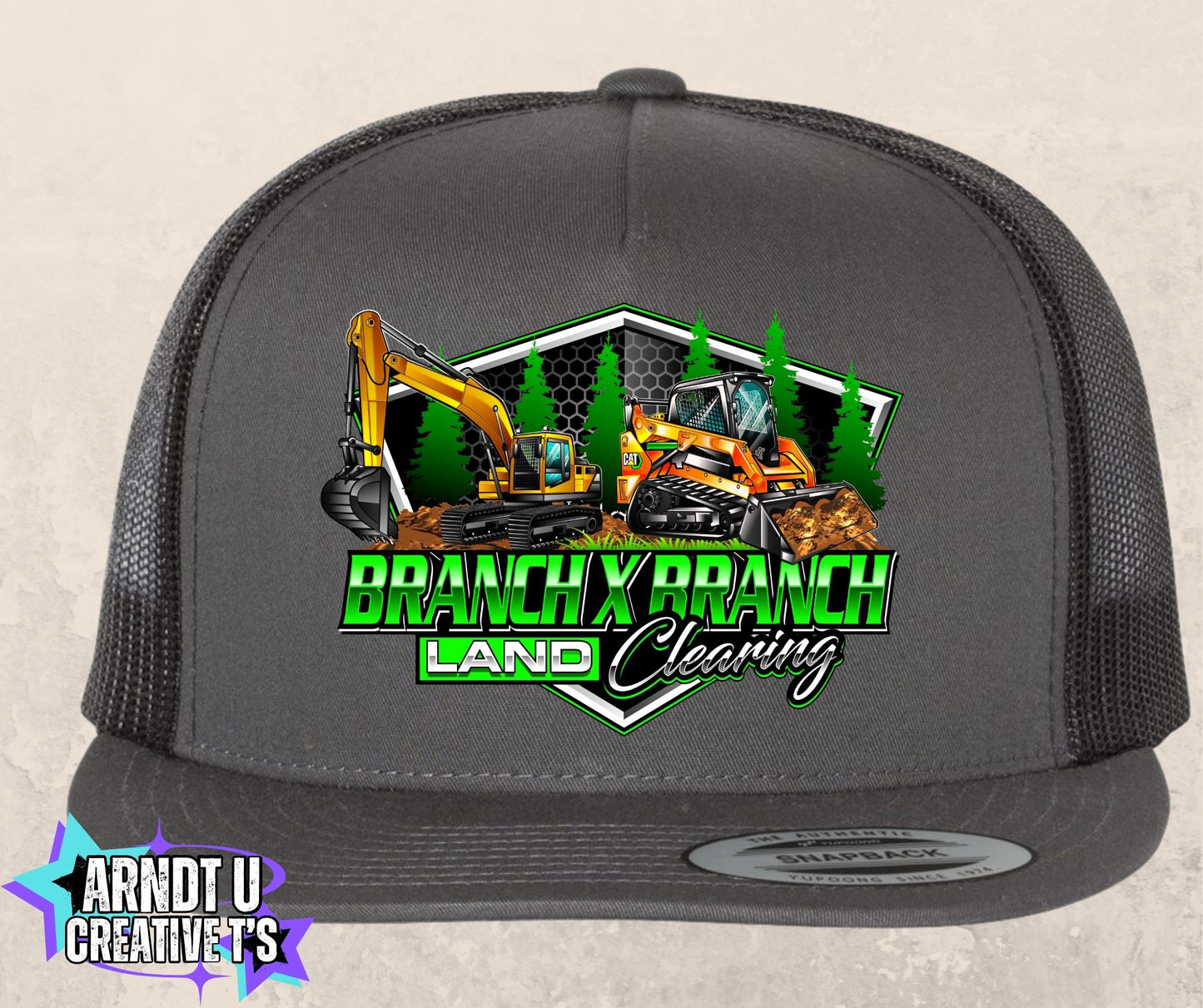 Branch X Branch Land Clearing Flat Brim