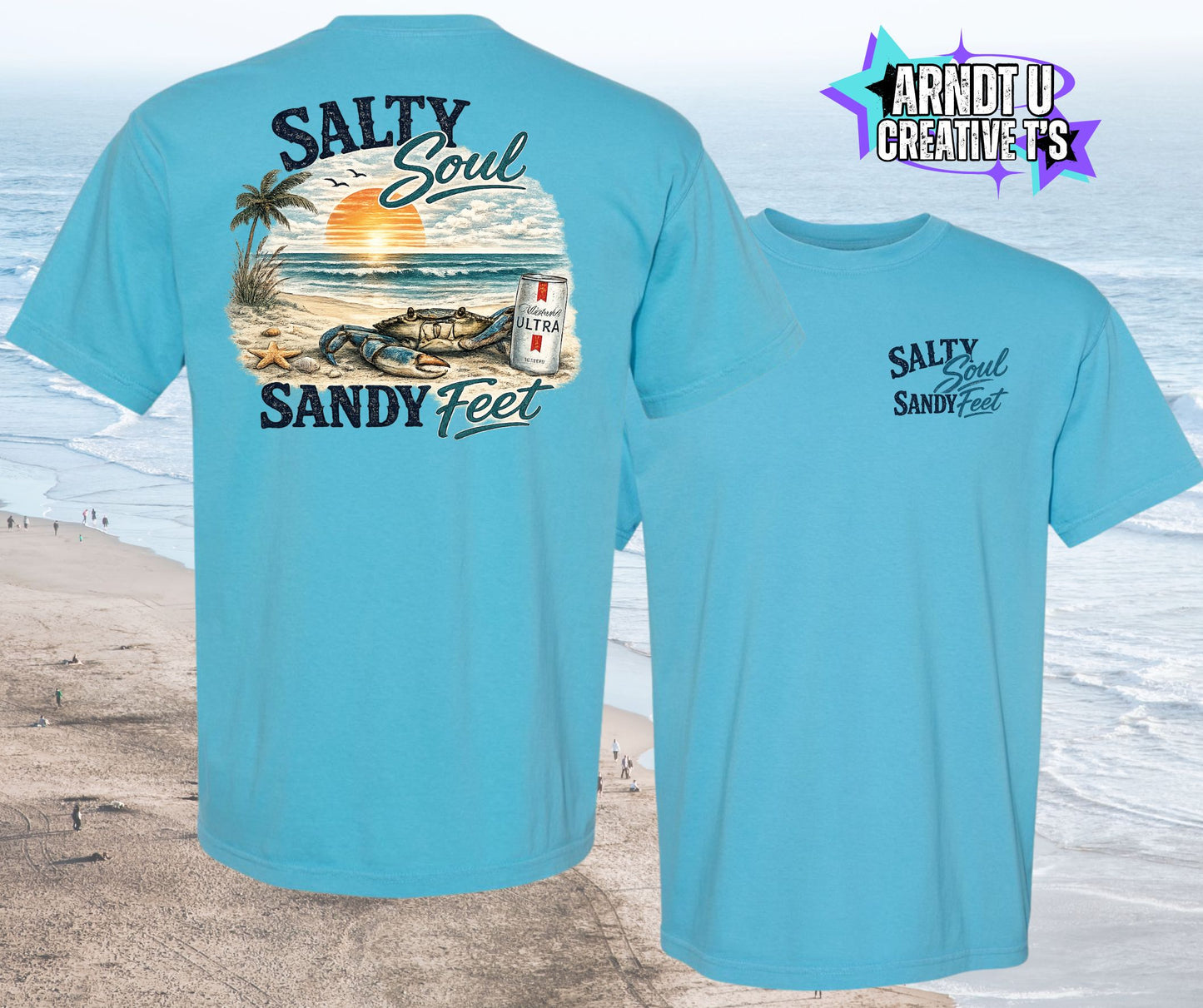 Salty Soul Sandy Feet Crabby with a MU