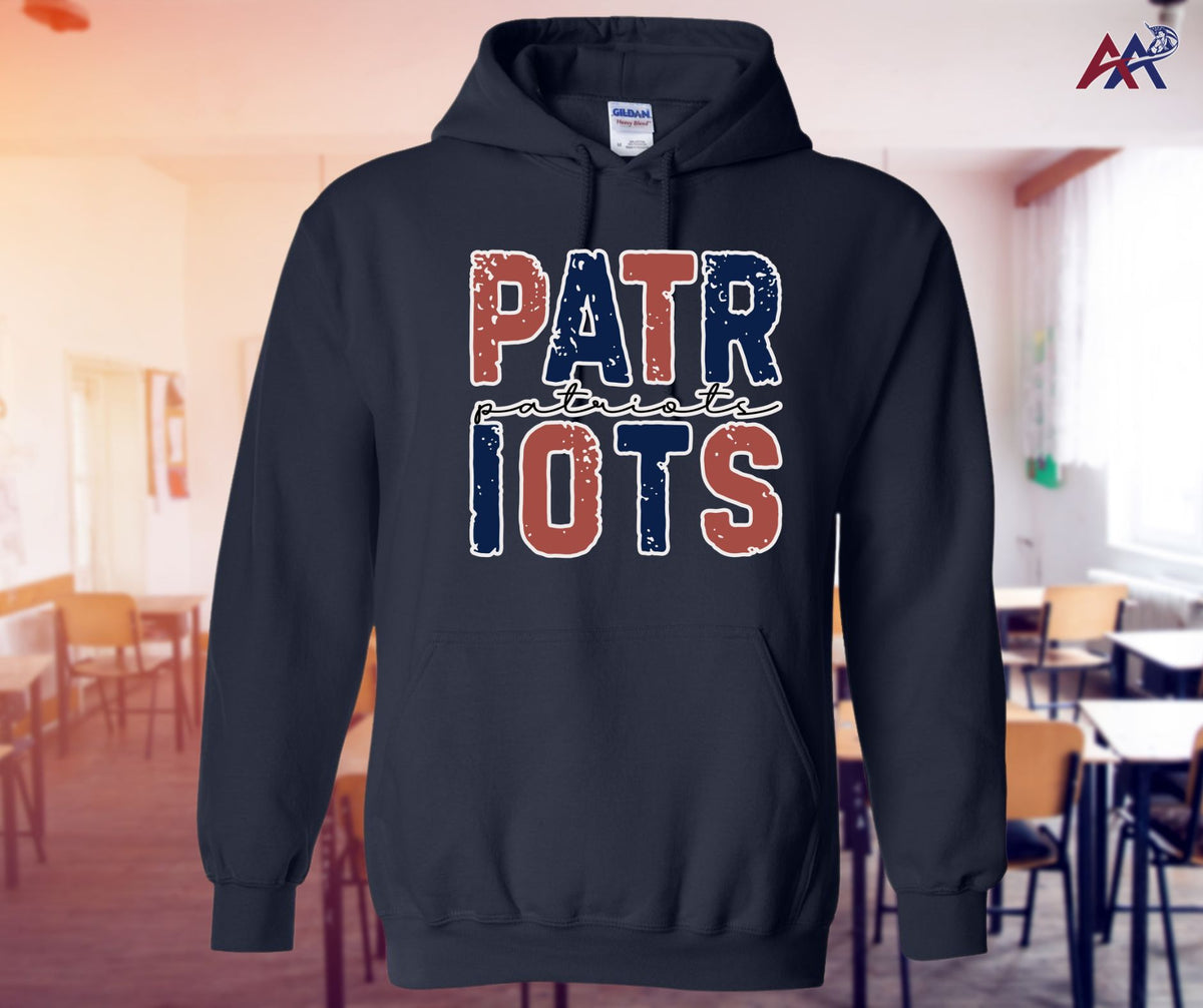 Patriots Block Letters Adult