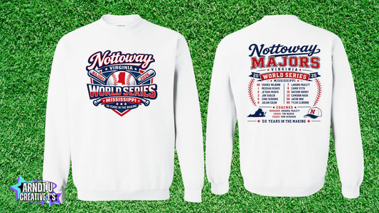Nottoway Majors Gildan Crewneck Sweatshirt