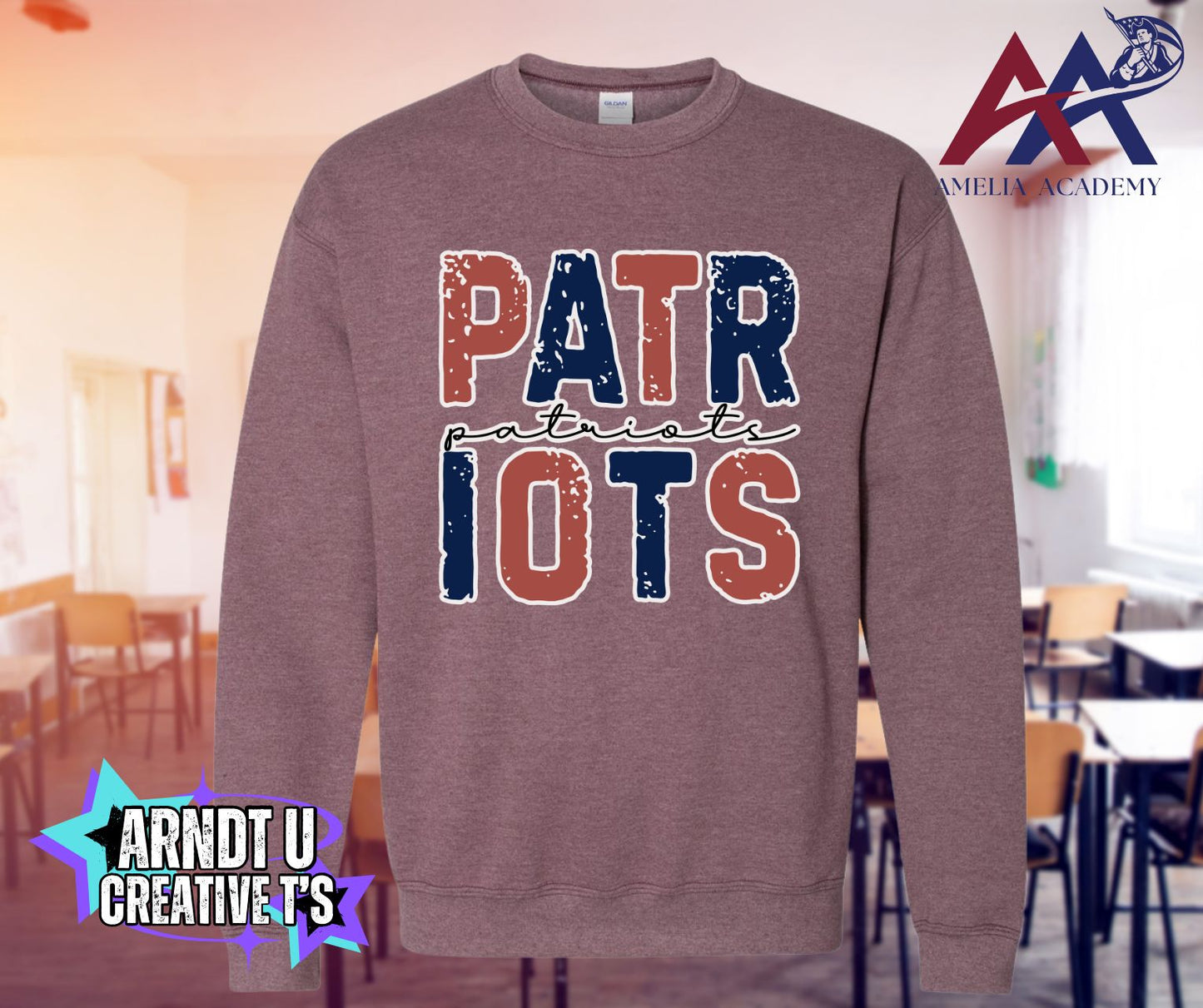 Patriots Block Letters Adult