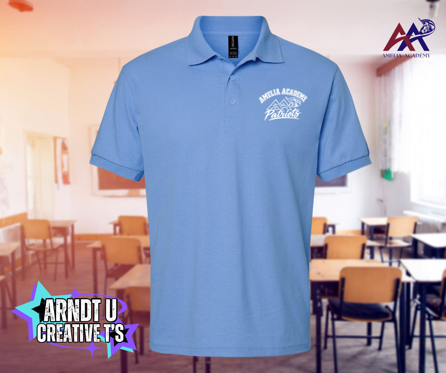 New Designs Gildan Unisex DryBlend® Jersey Polo