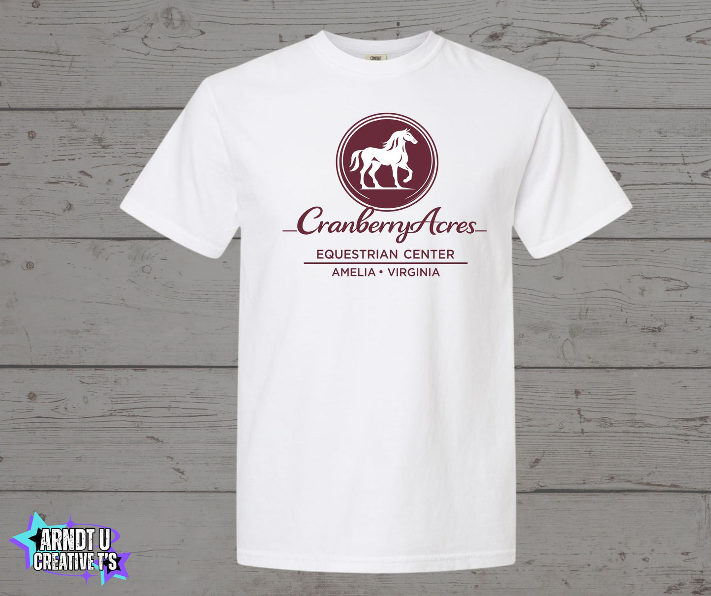 Cranberry Acres Short Sleeve Front Only