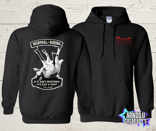 Normal Is Boring Hoodies