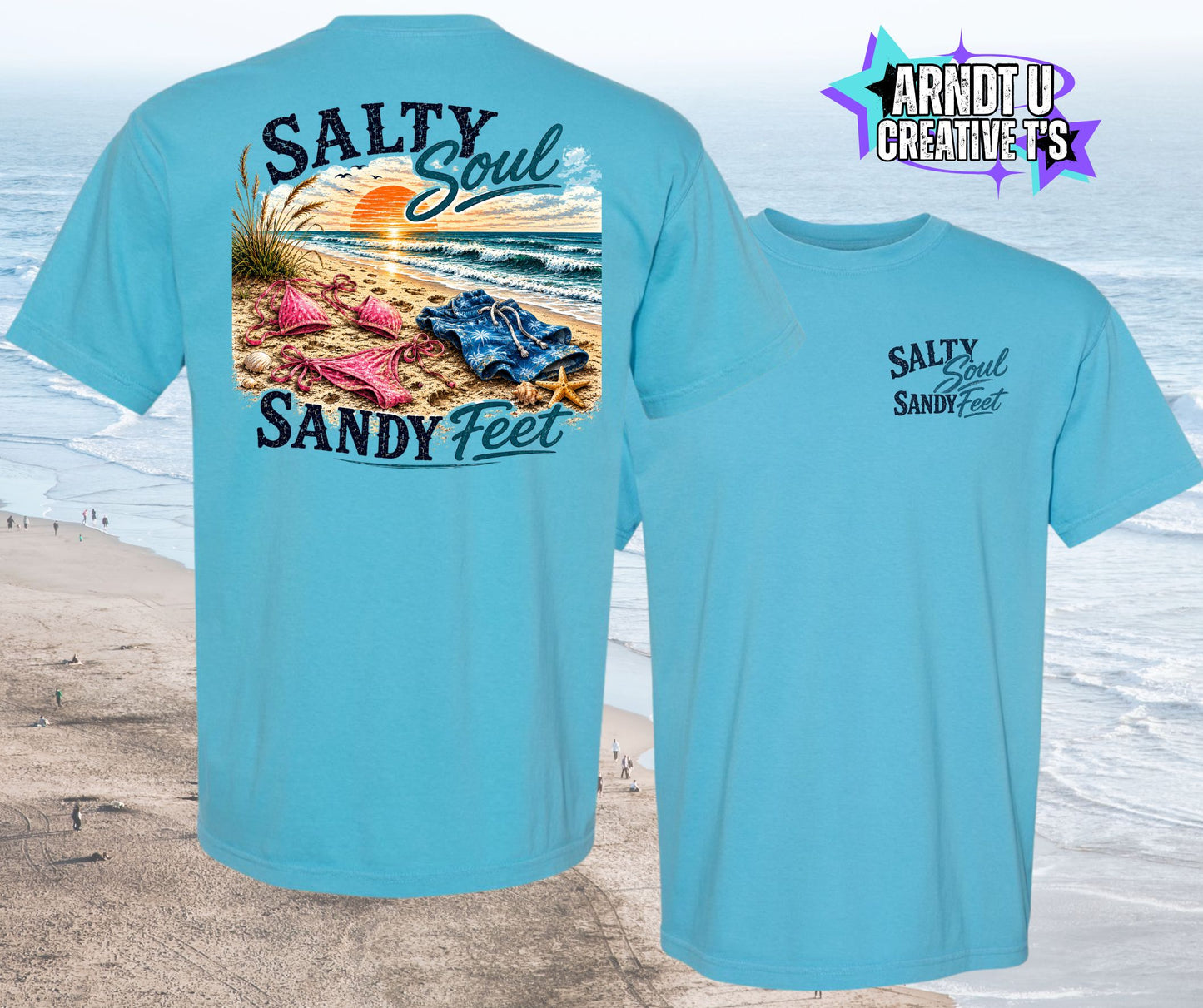 Salty Soul Sandy Feet Skinny Dipping