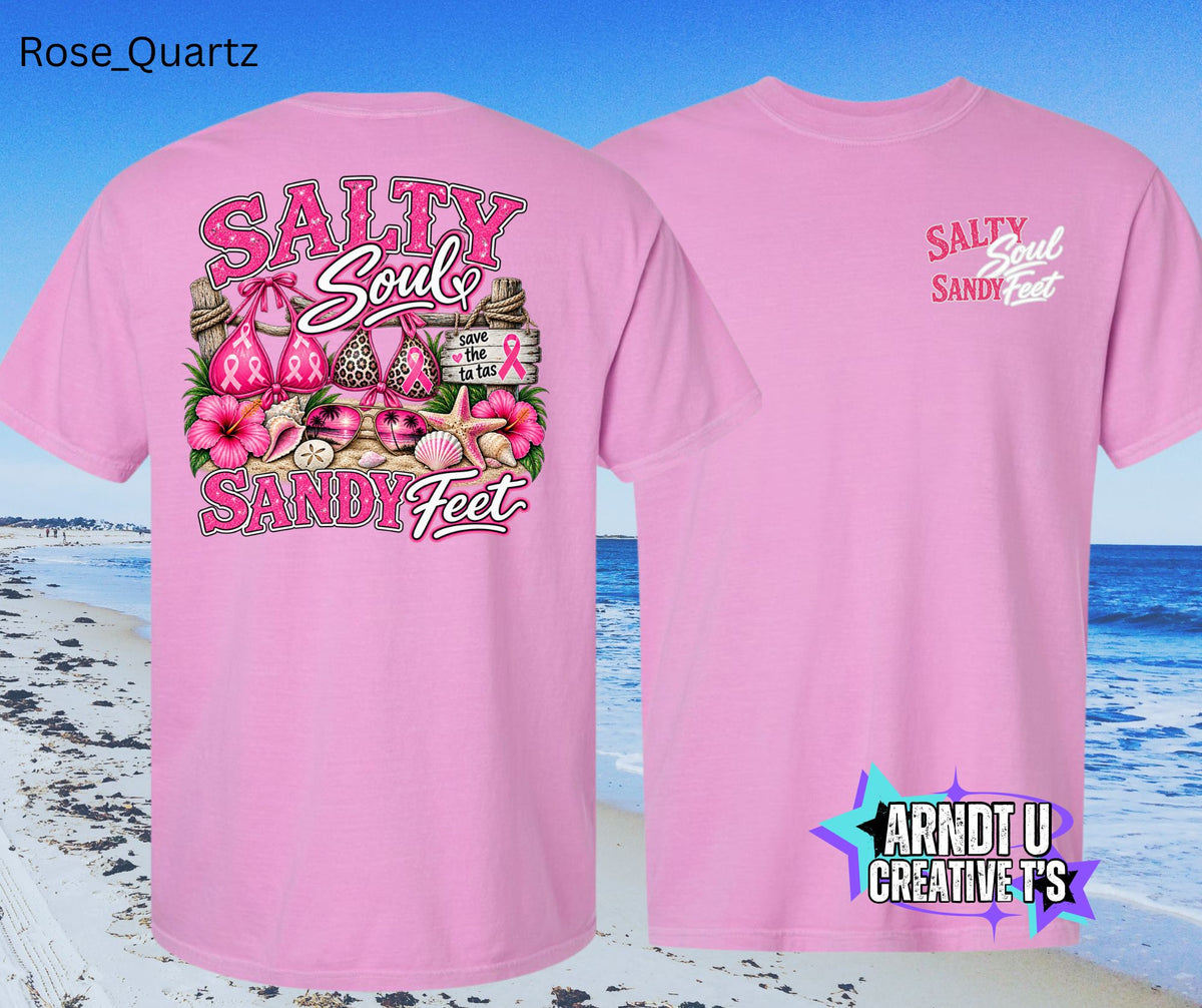 Salty Soul Sandy Feet Save Ta Tas Breast Cancer Awareness