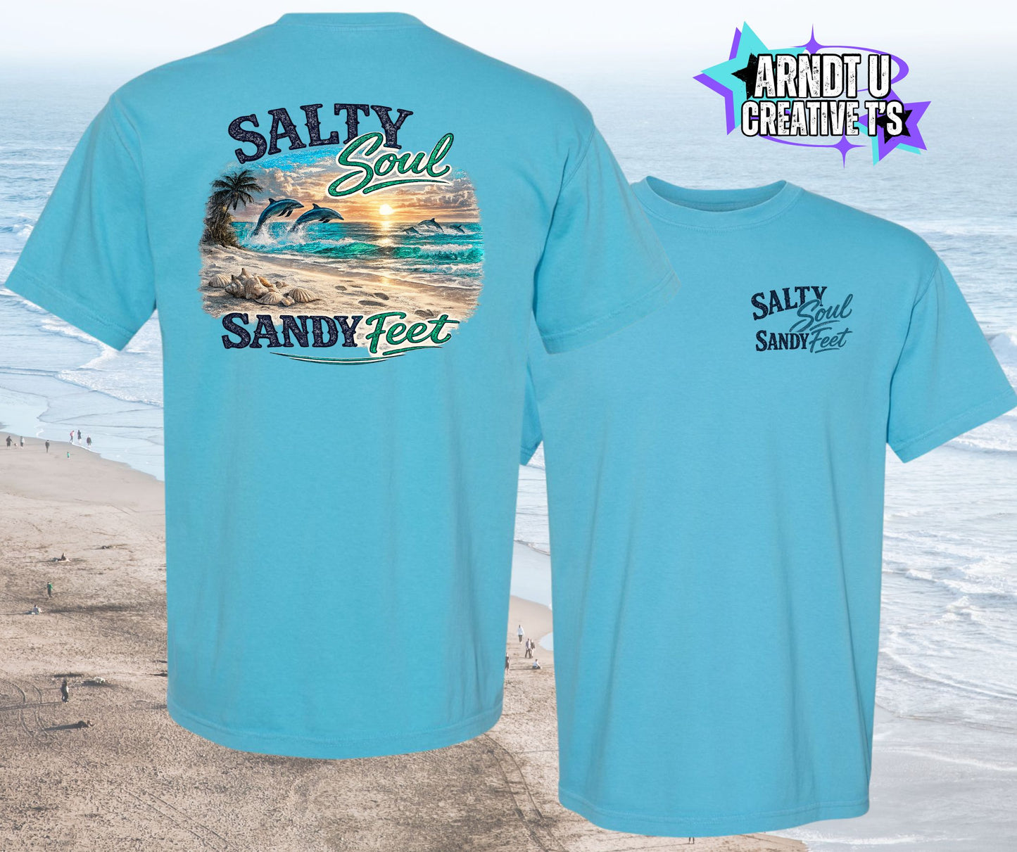 Salty Soul Sandy Feet Dolphins