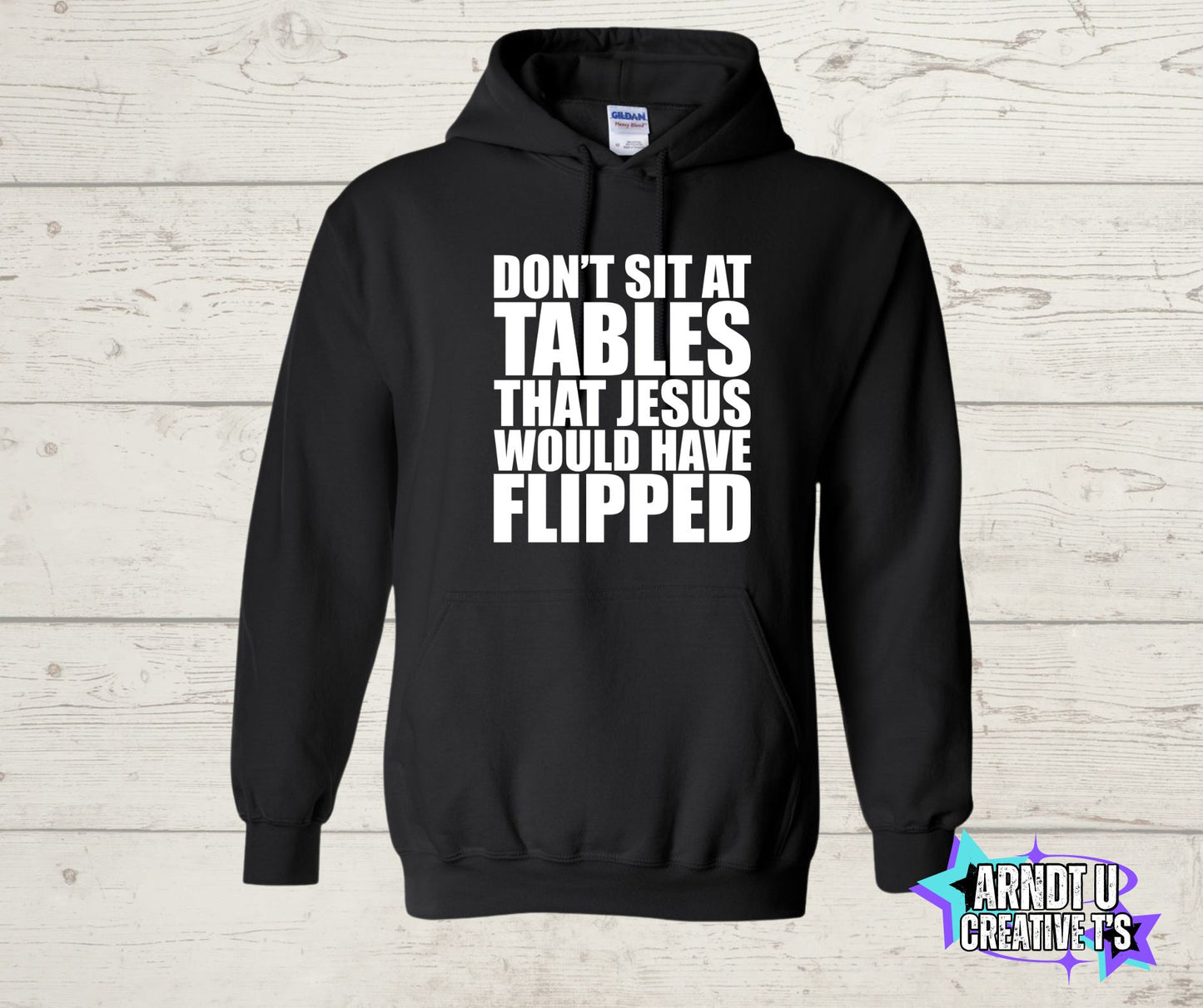 Don't Sit at Tables Jesus Would Have Flipped