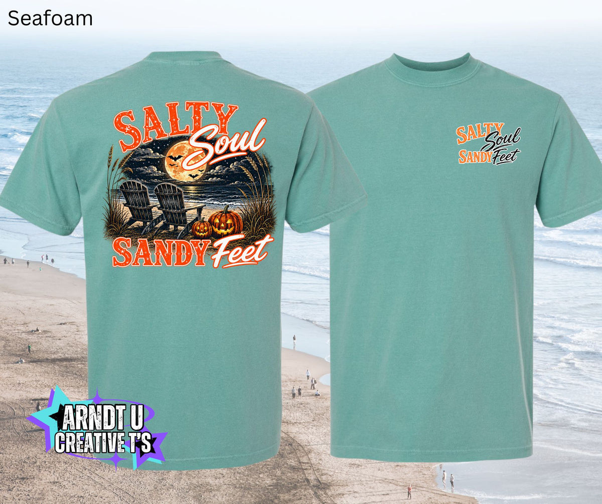 Salty Soul Sandy Feet Halloween on The Beach