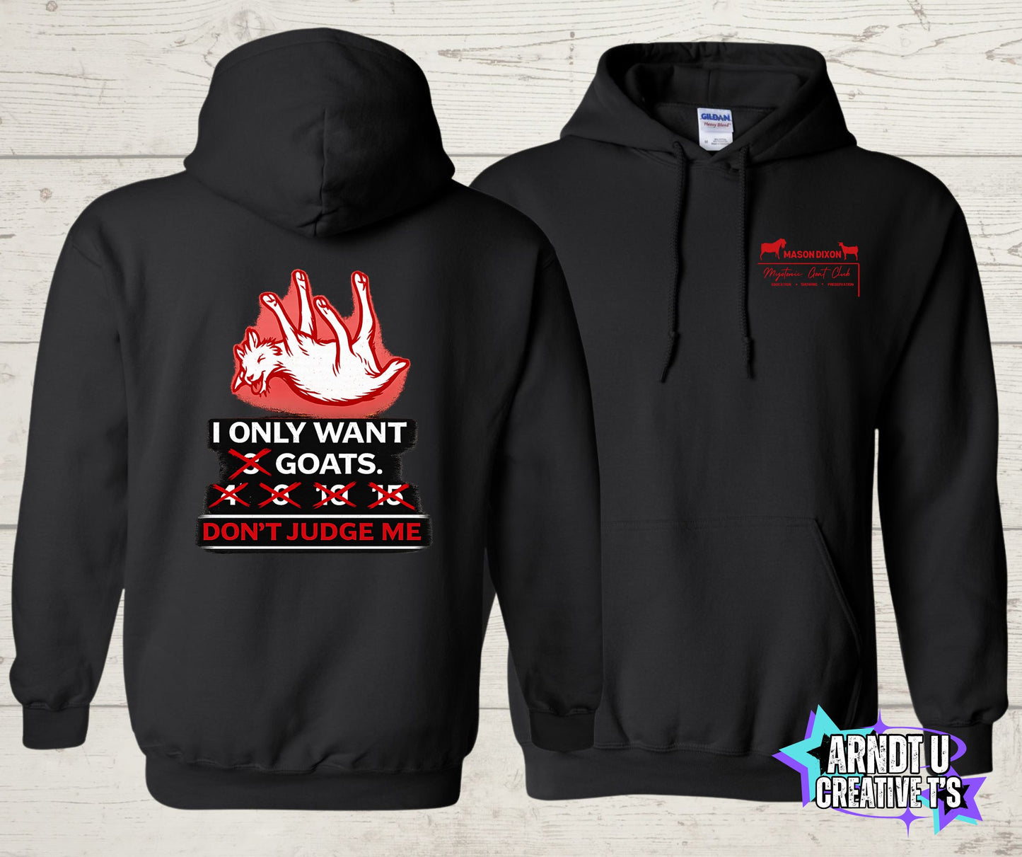 Mason Dixon Myotonic Goat Club Hoodies