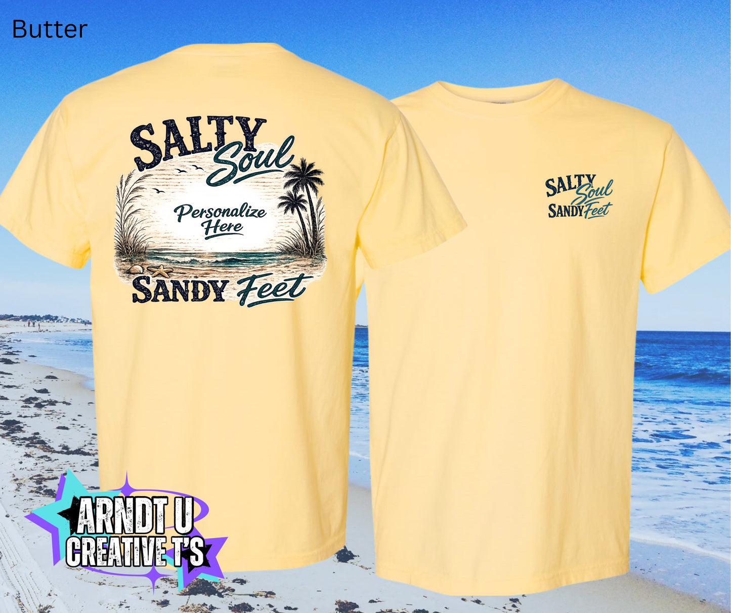 Salty Soul Sandy Personalized for YOU