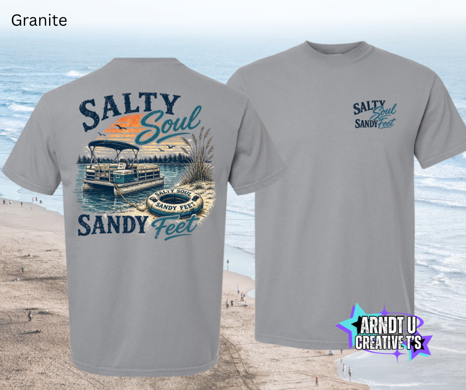 Salty Soul Sandy Feet Pontoon