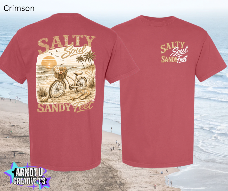 Salty Soul Sandy Feet Beach Bike