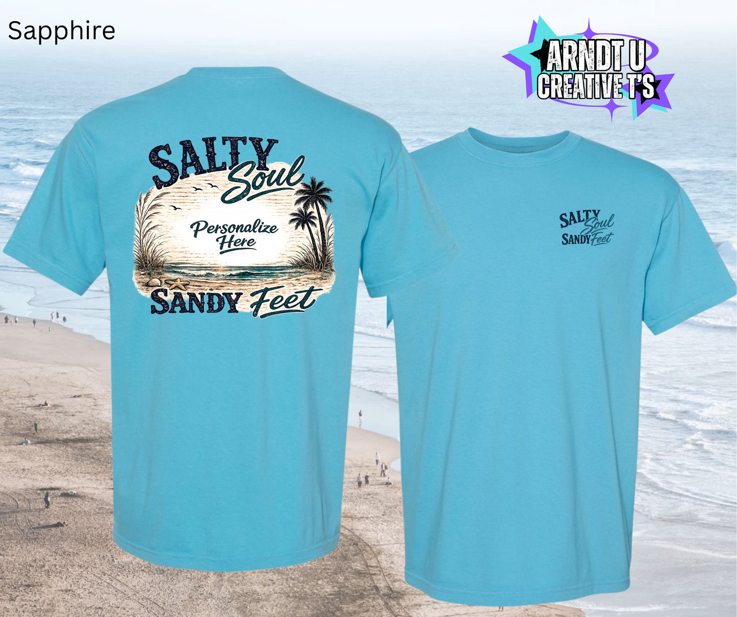 Salty Soul Sandy Personalized for YOU