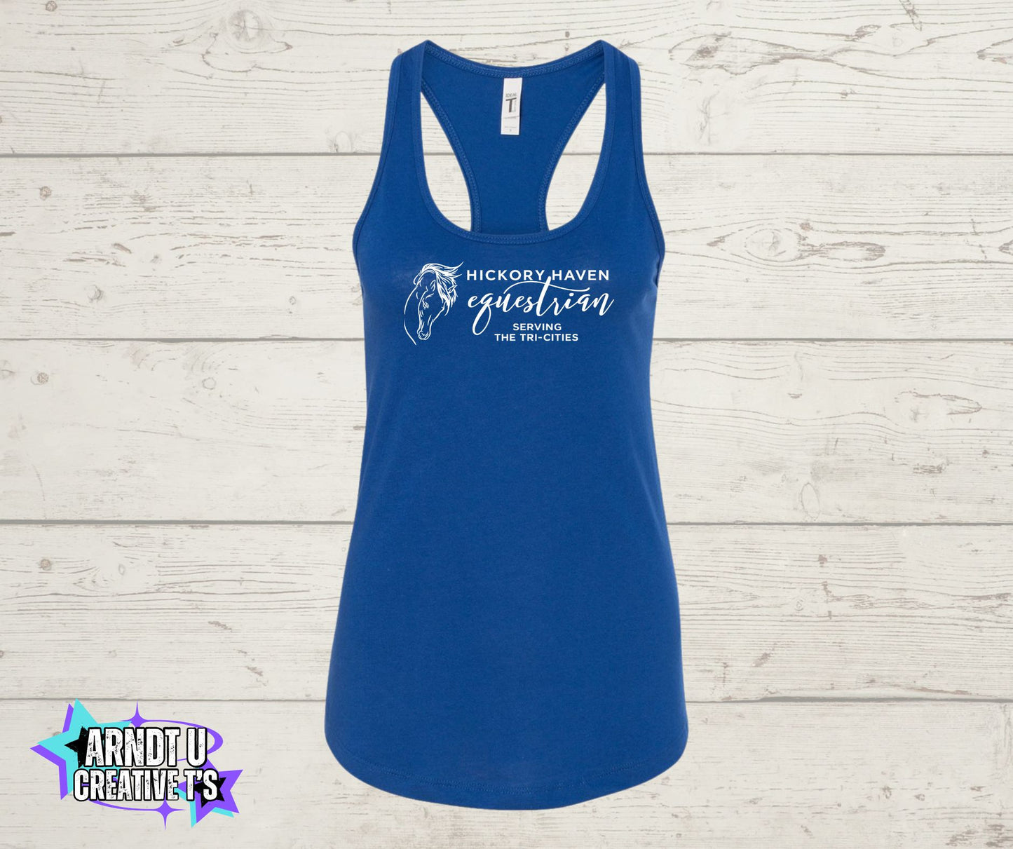 Hickory Havens Ladies Razor Bank Tank Tops
