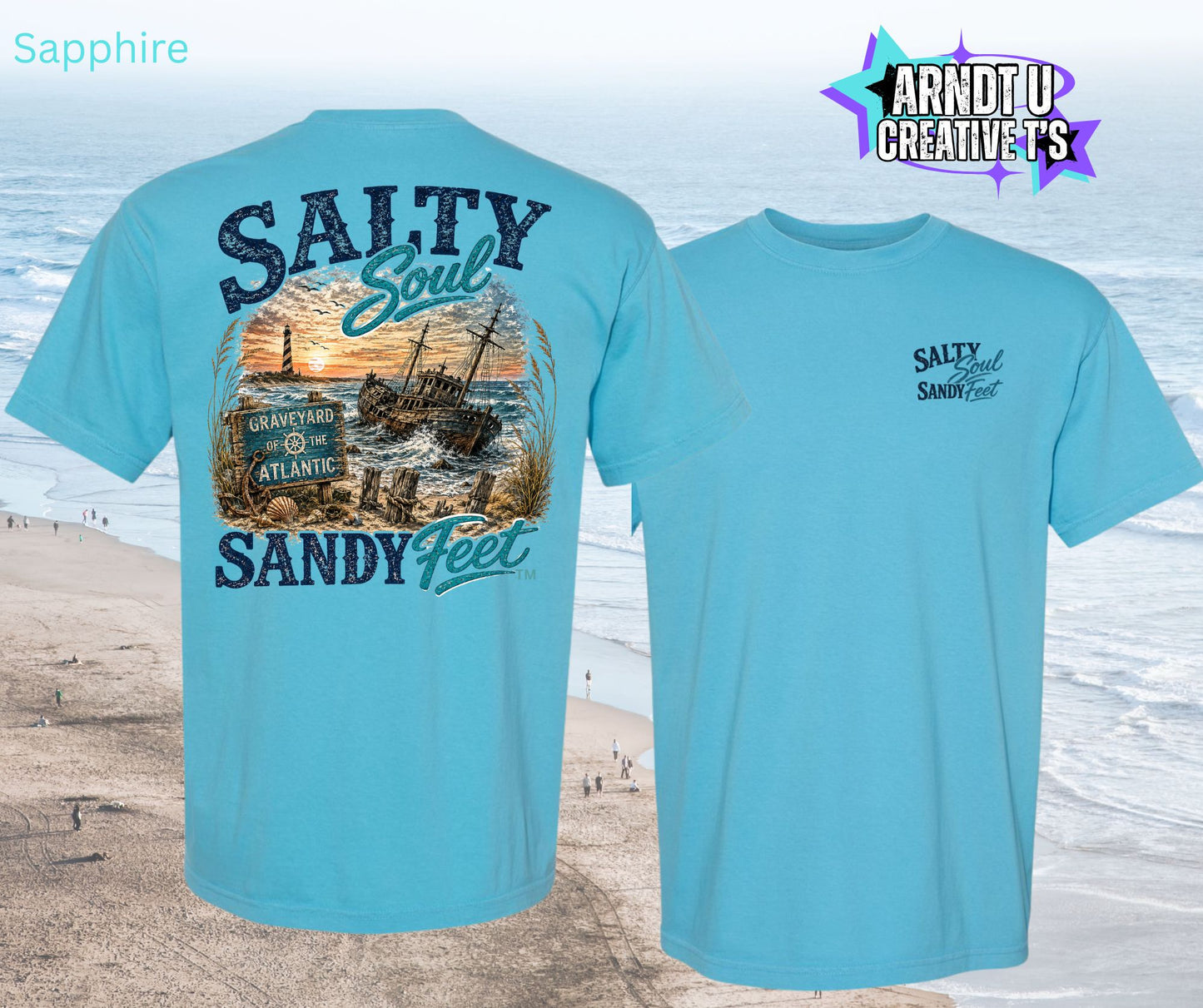 Salty Soul Sandy Feet Atlantic Graveyard