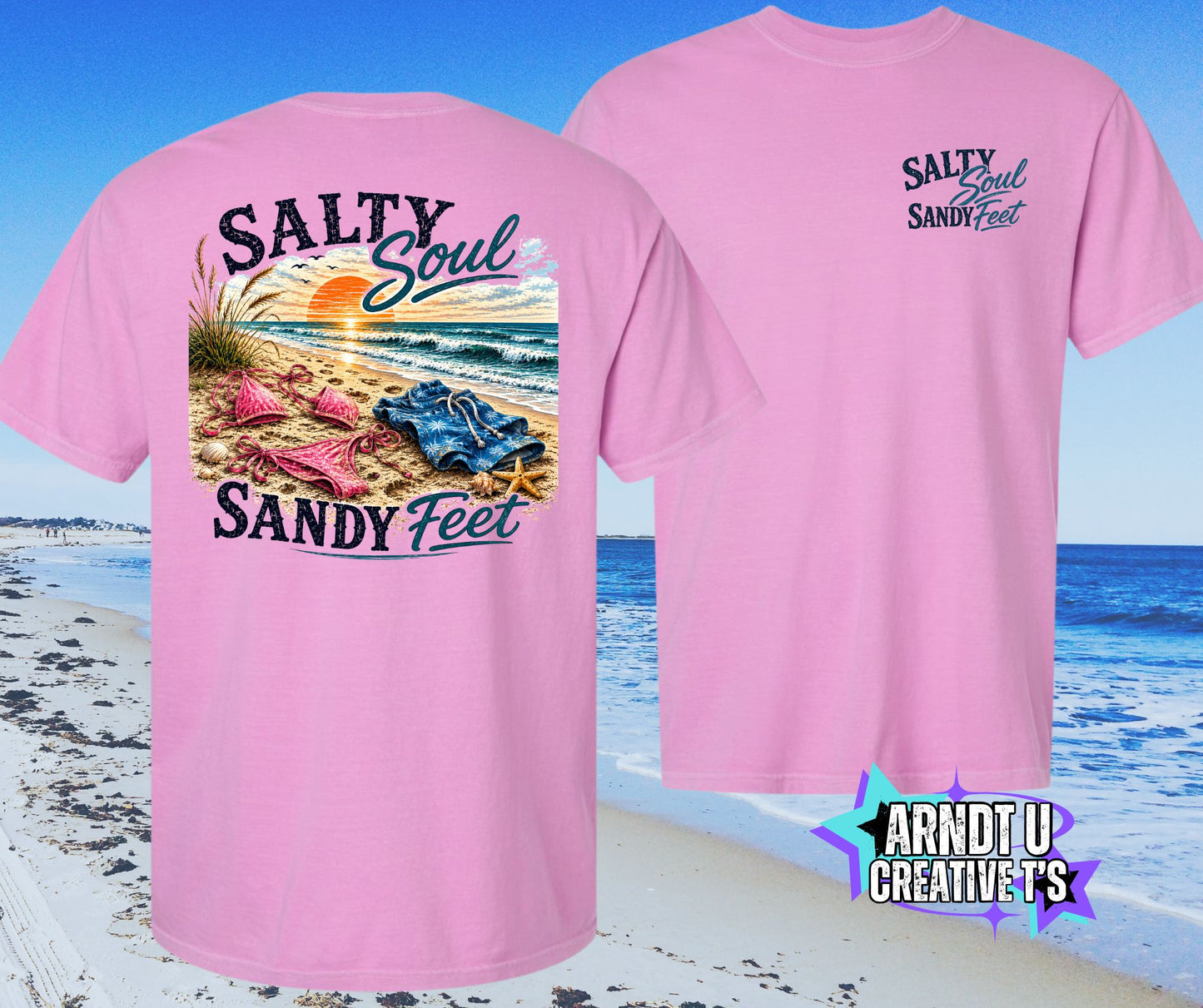 Salty Soul Sandy Feet Skinny Dipping