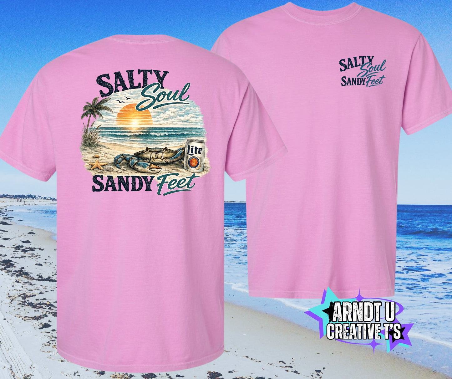 Salty Soul Sandy Feet Crabby With a ML