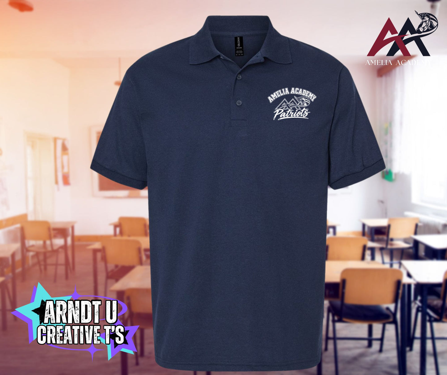 Youth New Design Gildan DryBlend Jersey Polo