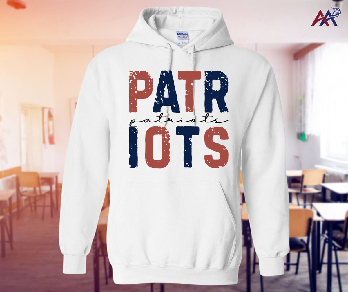 Patriots Block Letters Adult