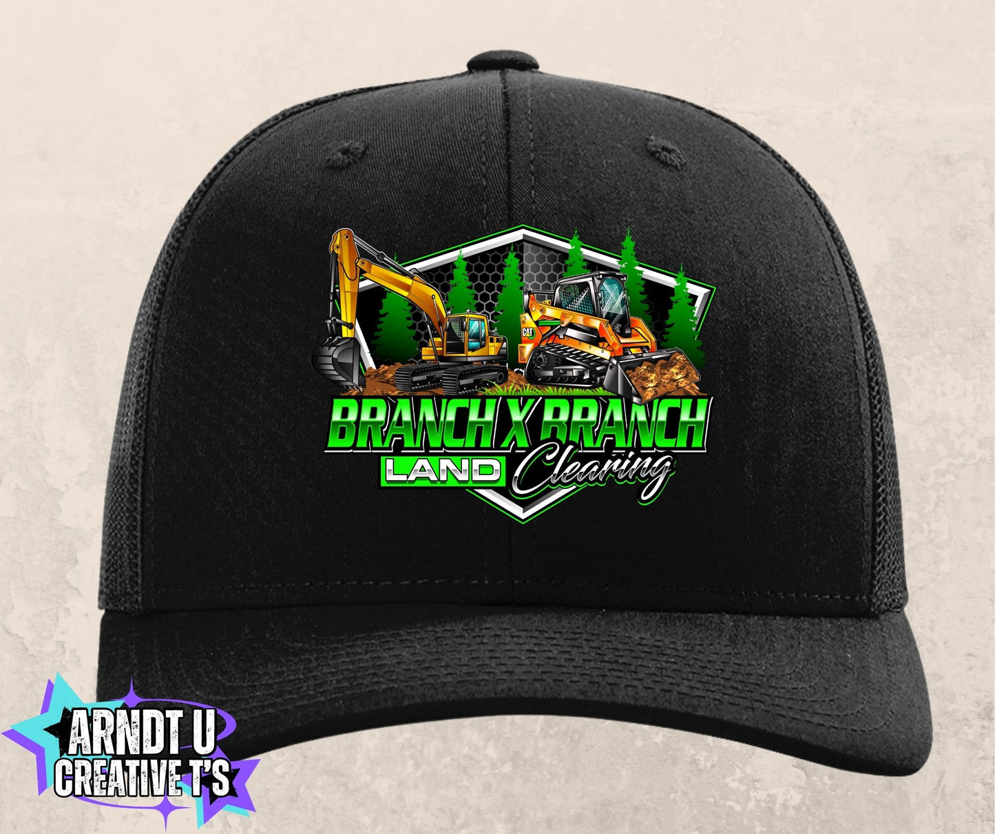Branch X Branch Land Clearing Richardson Hat
