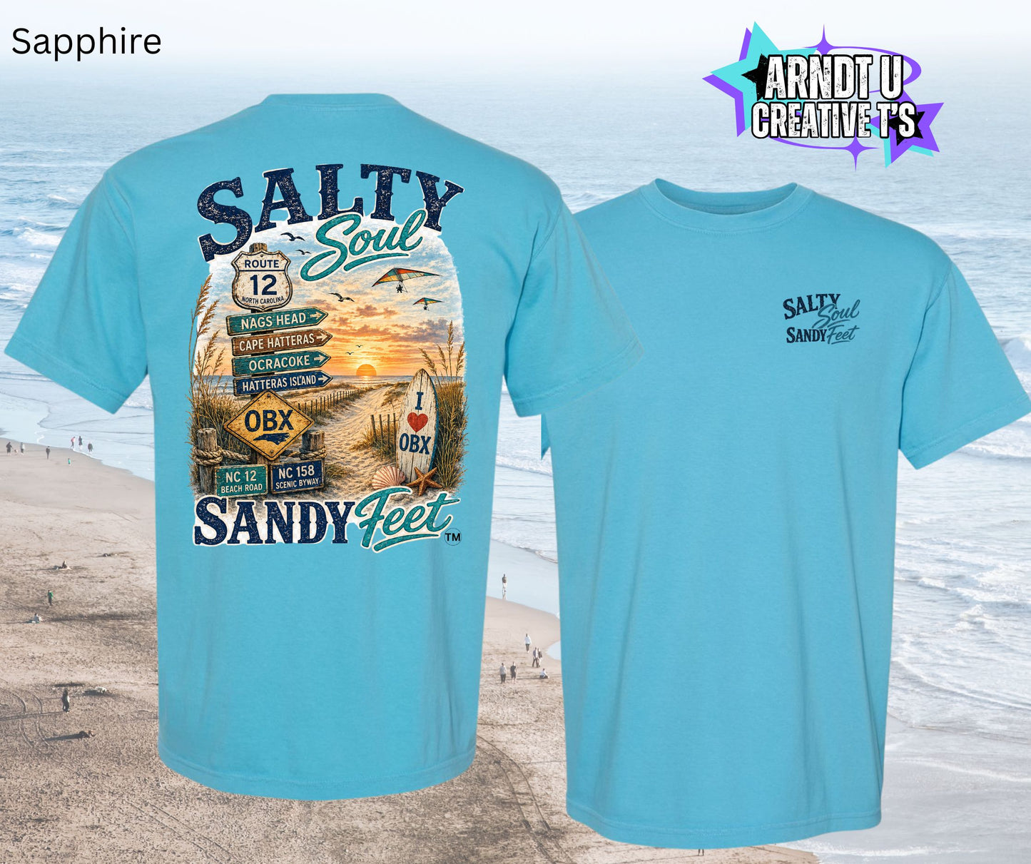 Salty Soul Sandy Feet Road Signs