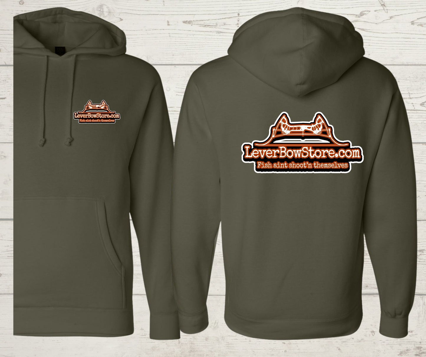 LeverBowStore.com Independent Trading Company Hoodies (Colored Logo)