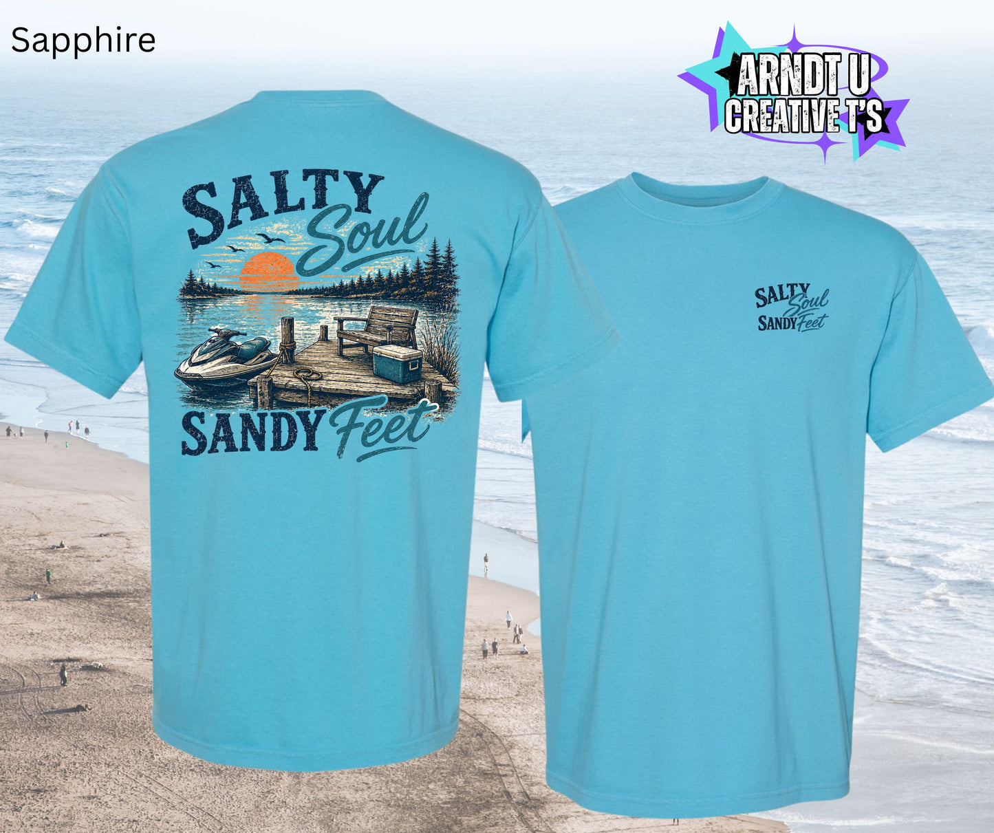 Salty Soul Sandy Feet Jet Ski Docked