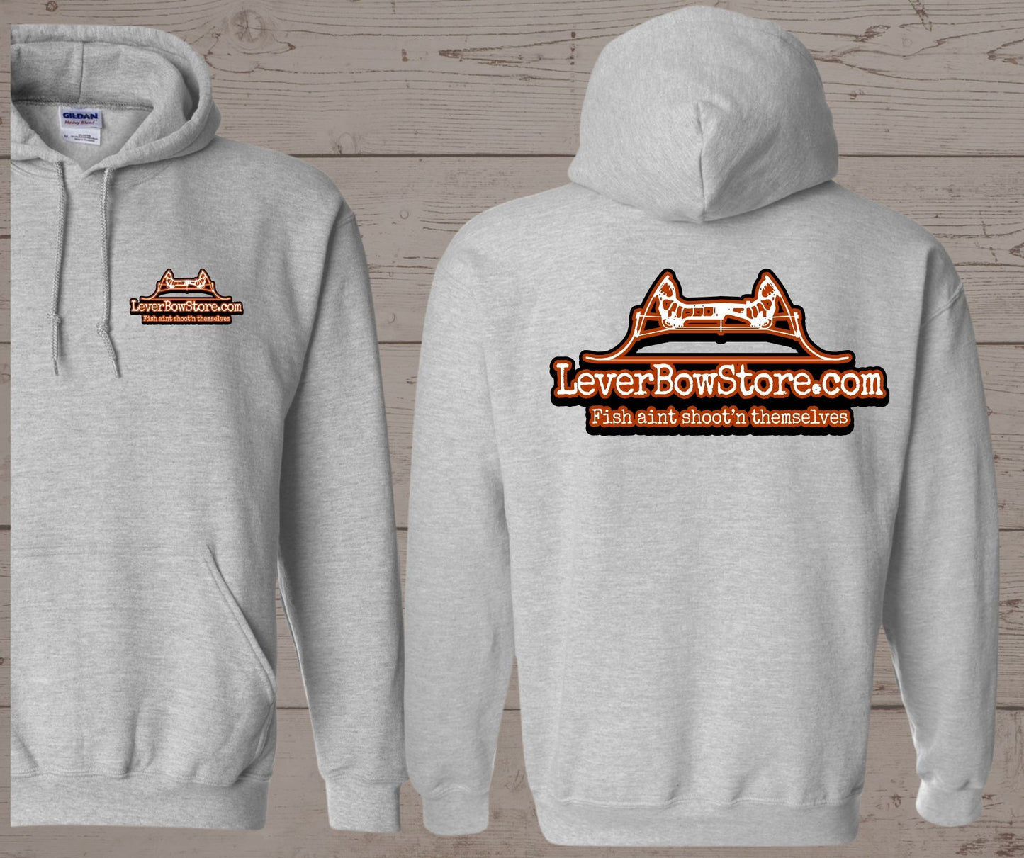 LeverBowStore.com Hoodies (Colored Logo)