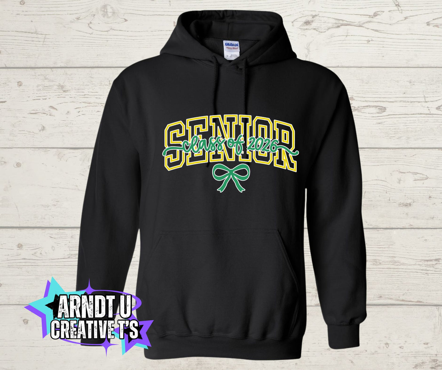 Senior 2026 with Green Bow