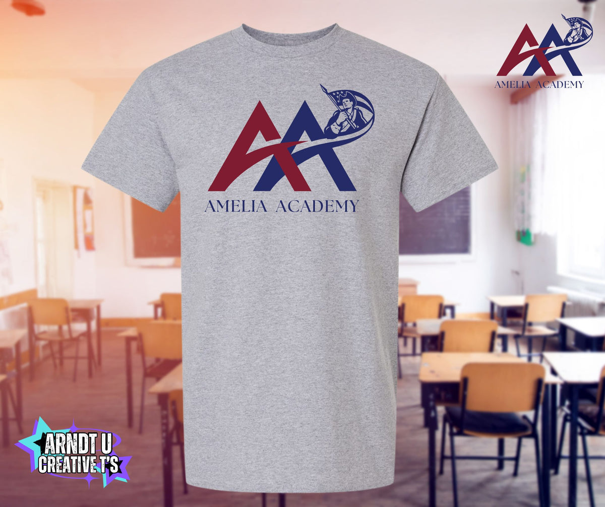 Amelia Academy Front Logo
