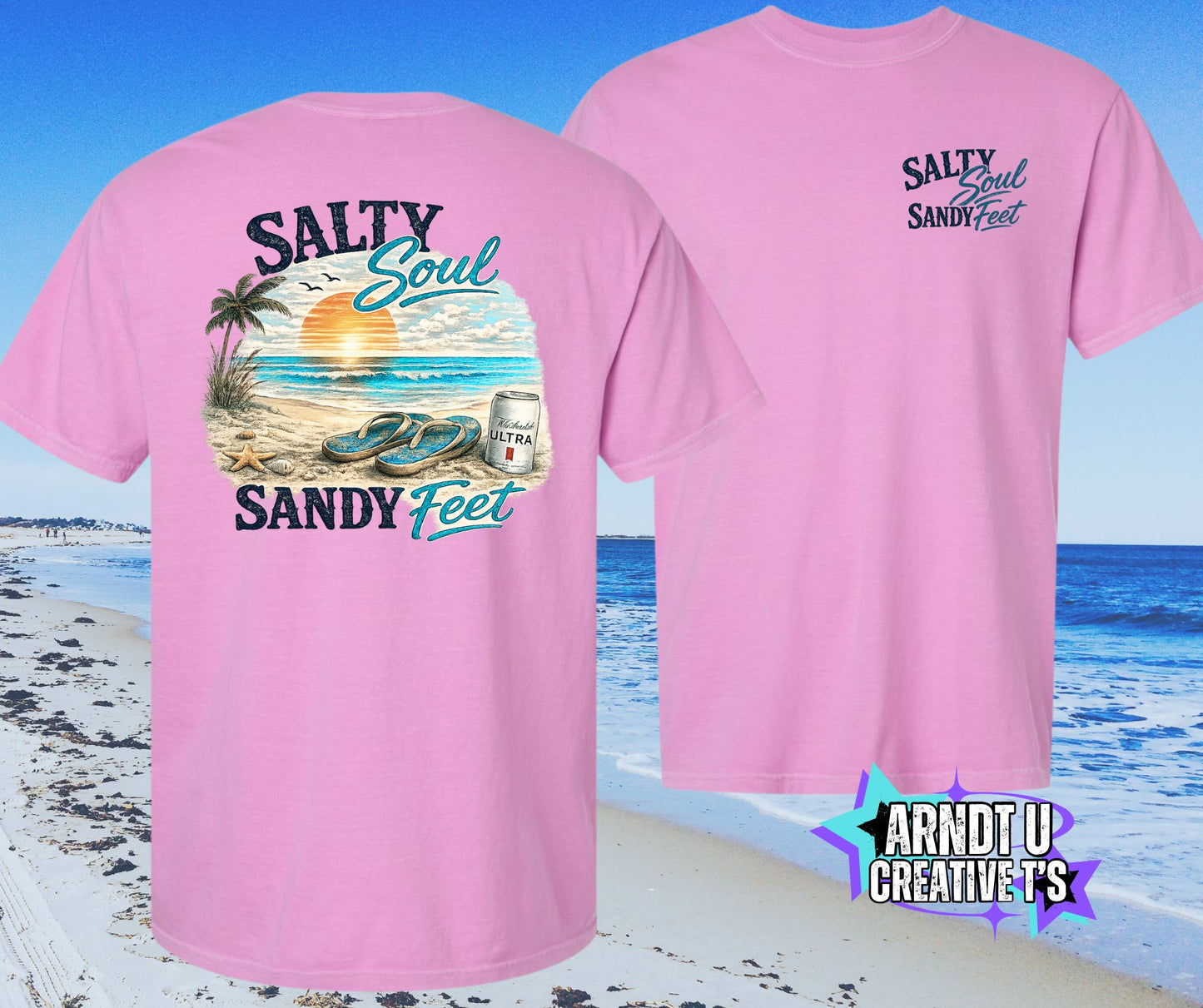 Salty Soul Sandy Feet Flips Flops & a MU