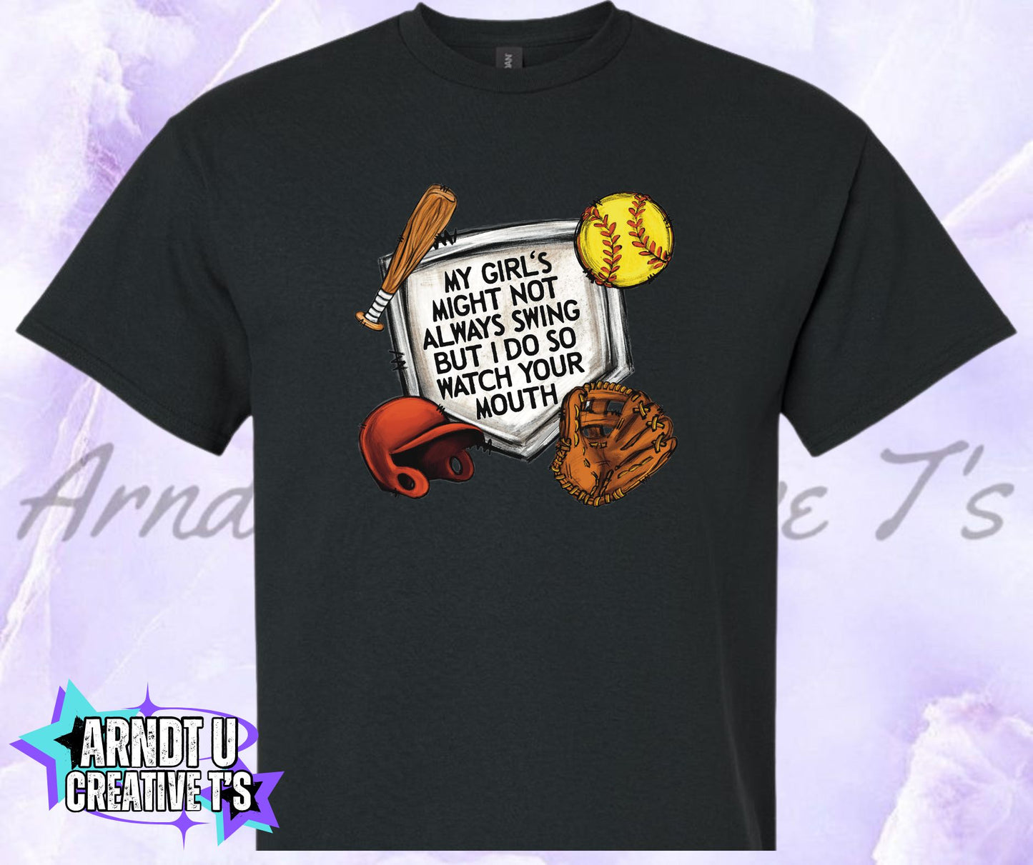 Softball Watch Your Mouth