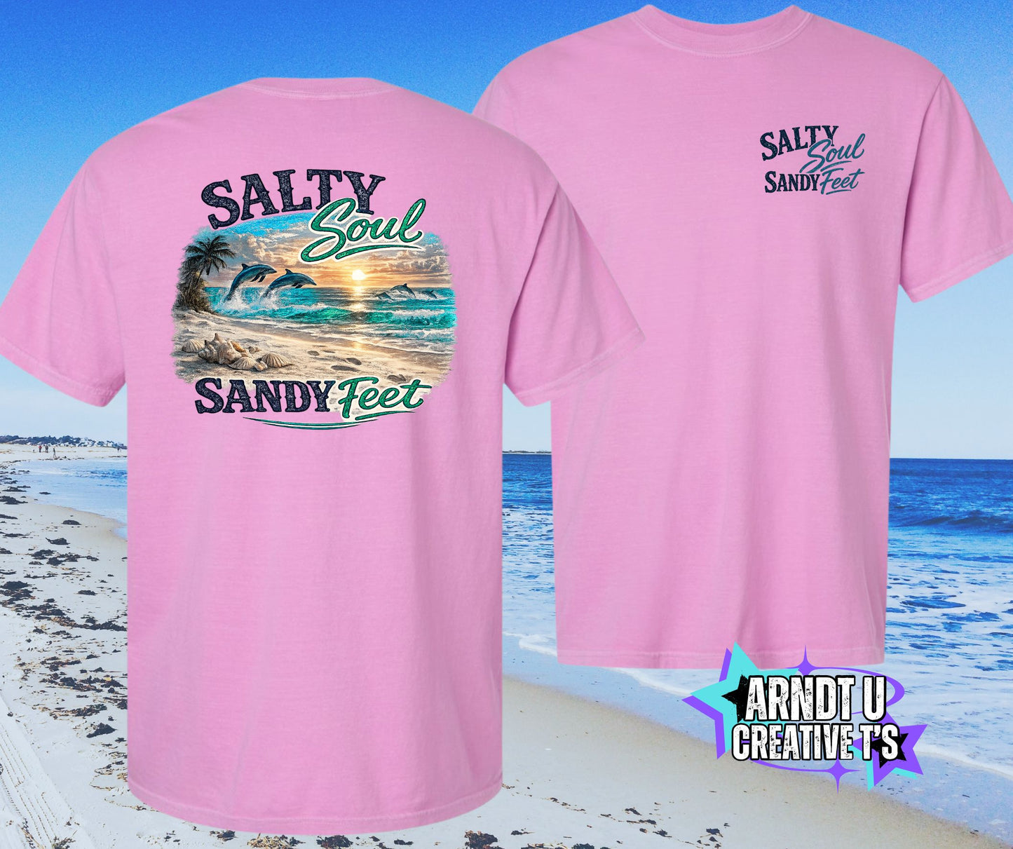 Salty Soul Sandy Feet Dolphins
