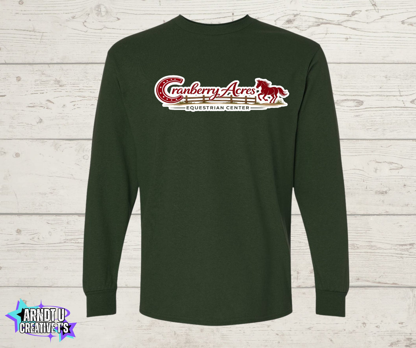 Cranberry Acres Long Sleeve Horse