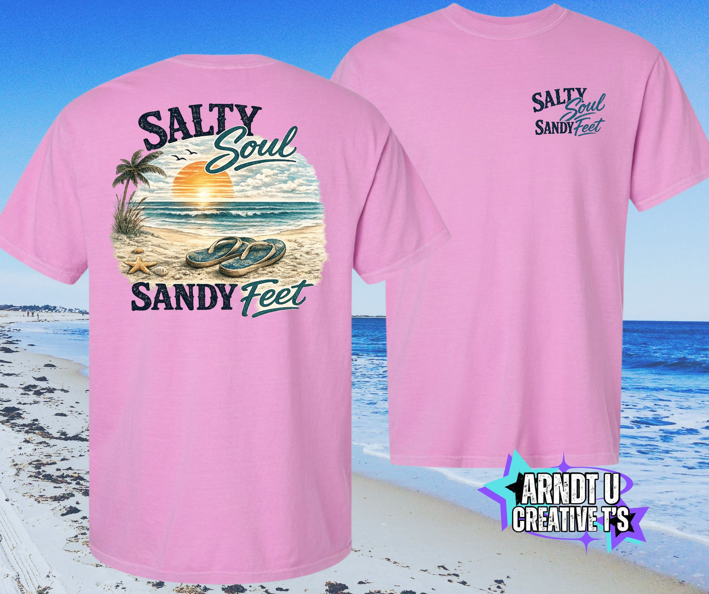 Salty Soul Sandy Feet Flip Flops