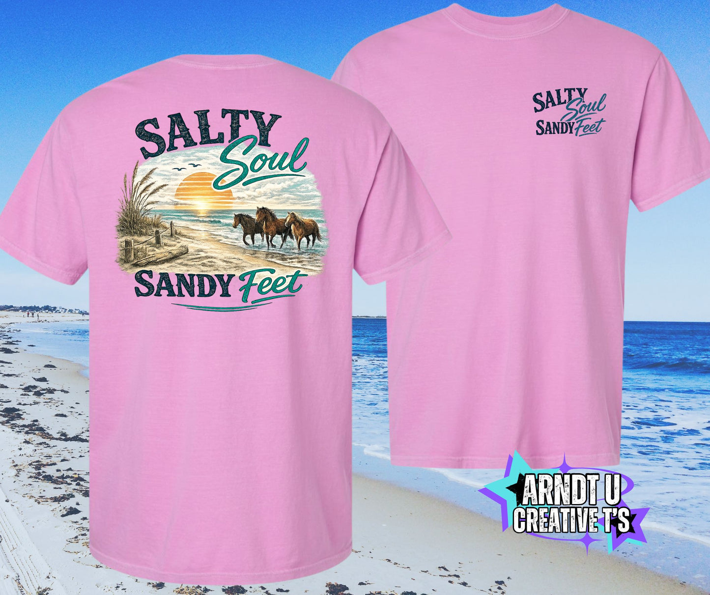 Salty Soul Sandy Feet Corolla Horses
