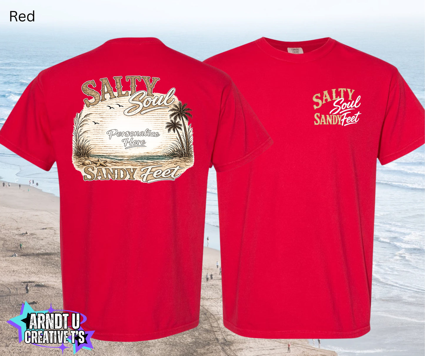 Salty Soul Sandy Personalized for YOU