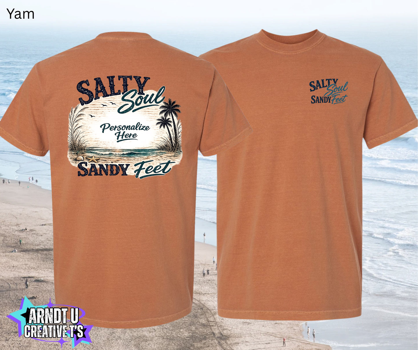 Salty Soul Sandy Personalized for YOU