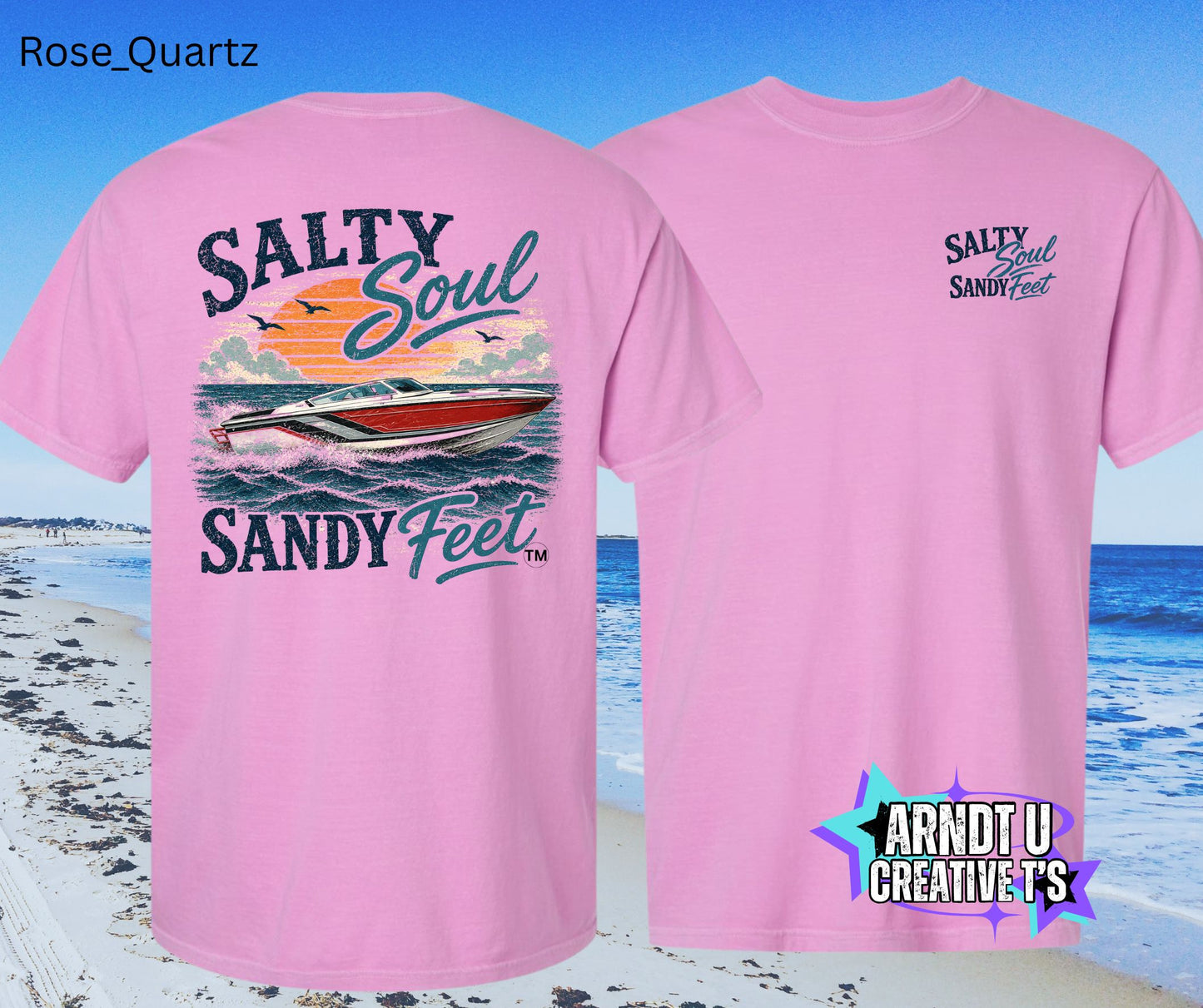 Salty Soul Sandy Feet Speed Boat